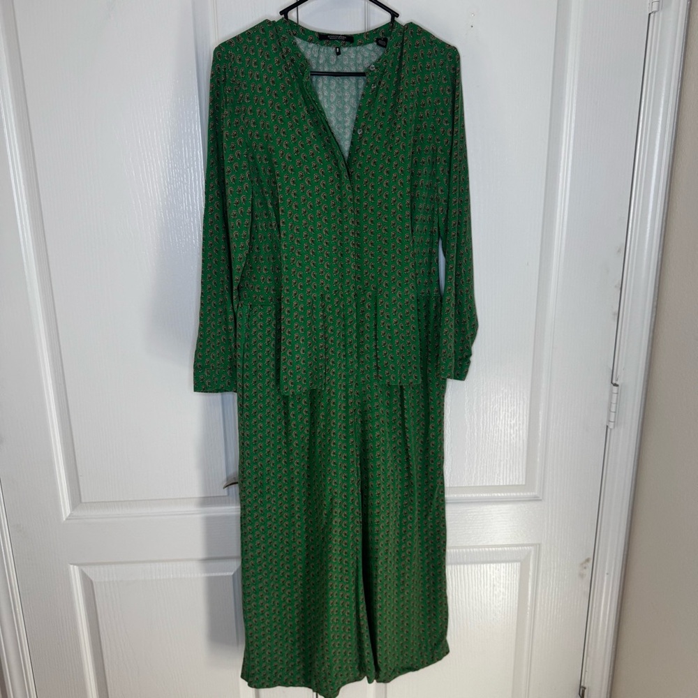 Scotch & Soda Tie Front Kelly Jumpsuit - Picture 2 of 10